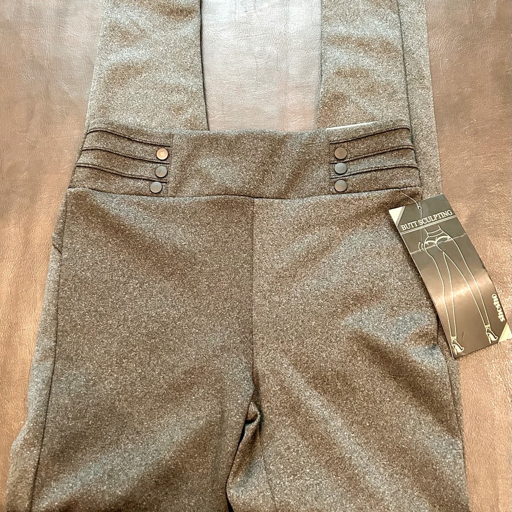 Grey leggings ankle length